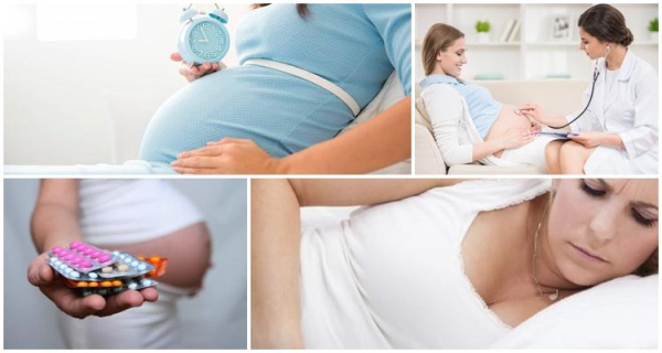 Что делать, если тянет низ живота на разных сроках беременности и причины